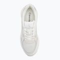 Buty damskie Calvin Klein YW0YW02009 Hike Runner Mesh Mix MET MG bright white/silver 5