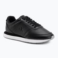 Buty damskie Calvin Klein YW0YW01942 Retro Runner Lace Up Leather MG black/formal gray