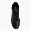 Buty damskie Calvin Klein YW0YW01942 Retro Runner Lace Up Leather MG black/formal gray 5