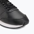 Buty męskie Calvin Klein YM0YM01355 Retro Runner Essential Leather black/bright white 7