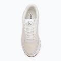 Buty męskie Calvin Klein YM0YM01289 Hike Runner HF Leather Mix bright white/creamy white/eggshell 5