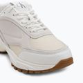 Buty męskie Calvin Klein YM0YM01289 Hike Runner HF Leather Mix bright white/creamy white/eggshell 7