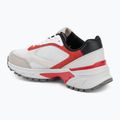 Buty męskie Calvin Klein YM0YM01379 Hike Runner Mesh MIX bright white/grey/flame scarlet 3