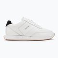 Buty męskie Calvin Klein YM0YM01381 Retro Runner Leather Tape bright white/black/gum 2