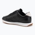 Buty męskie Calvin Klein YM0YM01381 Retro Runner Leather Tape black/bright white/gum 3