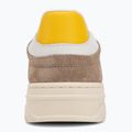 Buty damskie Tommy Hilfiger Sporty Cupsole Tumbled Leather costal taupe/ecru/yellow 6