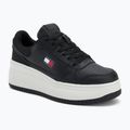 Buty damskie Tommy Jeans Retro Basket Flatform black