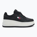 Buty damskie Tommy Jeans Retro Basket Flatform black 2