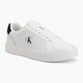 Buty męskie Calvin Klein YM0YM01435 Classic Cupsole Laceup Leather bright white/navy