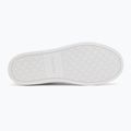 Buty męskie Calvin Klein YM0YM01435 Classic Cupsole Laceup Leather bright white/navy 4