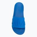 Klapki męskie Calvin Klein HM0HM02113 Ess Texture lapis blue 5