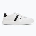 Buty męskie Calvin Klein HM0HM02237 Classic Cups Lace Leather EMB Tongue bright white/black 2