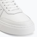 Buty męskie Calvin Klein HM0HM02237 Classic Cups Lace Leather EMB Tongue bright white/black 7