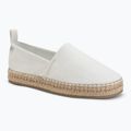 Espadryle damskie Calvin Klein HW0HW02931 Oblique Canvas off white