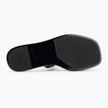 Klapki damskie Calvin Klein HW0HW02963 Jelly Doub Bar Shiny triple black 4