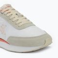 Buty damskie Calvin Klein YW0YW01990 Retro Runner Lace Up Nylon Mg brilliant white/light cashew/pink 7