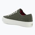 Buty damskie Calvin Klein HW0HW02970 Vulc Flatf Laceup Ripst deep lichen green/pink yarrow 3