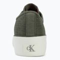 Buty damskie Calvin Klein HW0HW02970 Vulc Flatf Laceup Ripst deep lichen green/pink yarrow 6