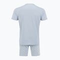 Piżama męska Calvin Klein LV00NM2900 breezy blue top w/diamond logo 2