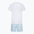 Piżama męska Calvin Klein LV00NM2903 classic white top/aurora stripe 2