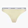 Stringi damskie Calvin Klein LV00QD5209 Thong 3 pary shoreline/snow heather/pear sorbe 2