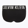 Slipy męskie Calvin Klein 000NB3607A Hip Brief 3 pary black w/oatmeal logo/black w/age 5