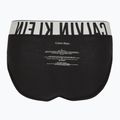 Slipy męskie Calvin Klein 000NB3607A Hip Brief 3 pary black w/oatmeal logo/black w/age 7