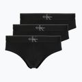 Slipy męskie Calvin Klein LV00NB4471 Hip Brief 3 pary black