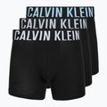 Bokserki Calvin Klein 000NB3609A Boxer Brief 3 pary black w/harbor mist logo/black w