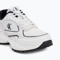 Buty męskie Calvin Klein YM0YM01379 Hike Runner Mesh MIX bright white/black 7