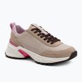 Buty damskie Calvin Klein YW0YW02075 Hike Runner MG Nylon Mix chateau/silver mink/pink
