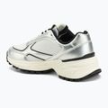 Buty damskie Calvin Klein YW0YW02063 Hike Runner Lace Up Mesh Mix silver/black/bright white 3