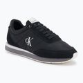 Buty męskie Calvin Klein YM0YM01361 Retro Runner Ess Mix Mat  black/stormfront/vaporous white