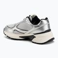 Buty męskie Calvin Klein YM0YM01402 Hike Runner Laceup Mesh Mix silver/black/marshmallow 3