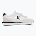 Buty damskie Calvin Klein YW0YW01990 Retro Runner Lace Up Nylon MG bright white/black 2