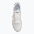 Buty damskie Calvin Klein YW0YW01990 Retro Runner Lace Up Nylon MG bright white/black 5