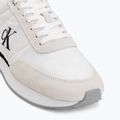 Buty damskie Calvin Klein YW0YW01990 Retro Runner Lace Up Nylon MG bright white/black 7