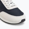 Buty męskie Calvin Klein YM0YM01361 Retro Runner Ess Mix Mat vaporous white/casual bluee/cooling 7