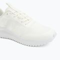 Buty męskie Calvin Klein YM0YM01442 Eva Runner Lace Up Mat Mix 0GJ triple bright white 7