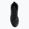 Buty męskie Calvin Klein YM0YM01442 Eva Runner Lace Up Mat Mix 0GJ triple black 5