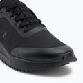 Buty męskie Calvin Klein YM0YM01442 Eva Runner Lace Up Mat Mix 0GJ triple black 7