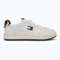 Buty damskie Tommy Hilfiger Archive 98 Calf Hair Tab ecru/dark coffe 2