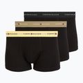 Bokserki męskie Tommy Hilfiger Trunk WB 3 pary black/citrnela/woodridge