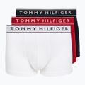 Bokserki męskie Tommy Hilfiger Trunk Dtm white/medium red/navy blue