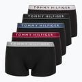Bokserki Tommy Hilfiger Trunk WB 5 par pale pnk/antique slvr/ruby jewel/aegean sea/blk