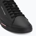 Trampki męskie Tommy Hilfiger Vulc Core RBW Long Lace Leather black 7