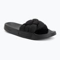 Klapki damskie Tommy Jeans Braided black