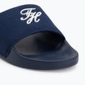 Klapki damskie Tommy Hilfiger Script Pool preppy navy 7