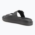 Klapki damskie Tommy Hilfiger Double Strap Sandal Pearl dark grey pearlized 3
