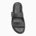Klapki damskie Tommy Hilfiger Double Strap Sandal Pearl dark grey pearlized 5